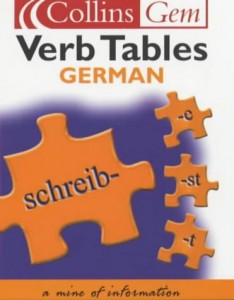 Baixar Collins gem german verb tables pdf, epub, eBook