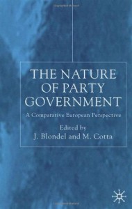 Baixar Nature of party government – a comparative europea pdf, epub, eBook
