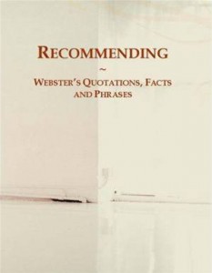 Baixar Recommending: websters quotations, facts and pdf, epub, eBook