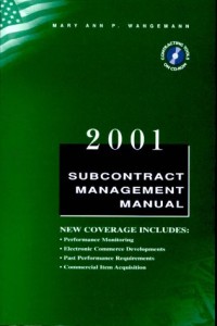 Baixar Subcontract management manual 2001 pdf, epub, eBook