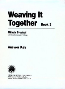 Baixar Weaving it together 3 – answer key pdf, epub, eBook