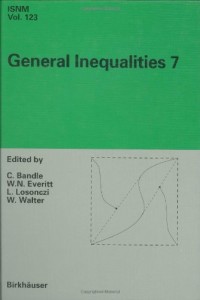 Baixar General inequalities 7 – ‘7th international confer pdf, epub, eBook