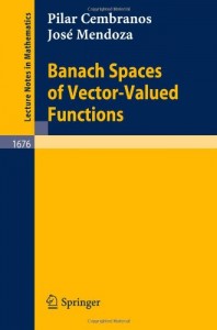 Baixar Banach spaces of vector-valued functions pdf, epub, eBook