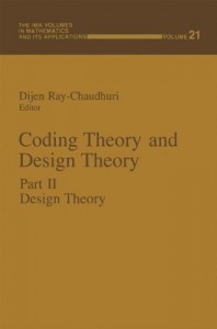 Baixar Coding theory and design theory, part 2 pdf, epub, eBook