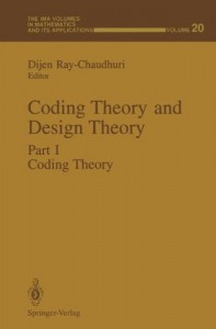 Baixar Coding theory and design theory, part 1 pdf, epub, eBook