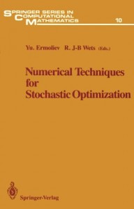 Baixar Numerical techniques for stochastic optimization pdf, epub, eBook