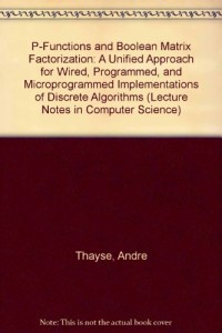 Baixar P-functions and boolean matrix factorization pdf, epub, eBook