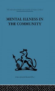 Baixar Mental illness in the community pdf, epub, eBook