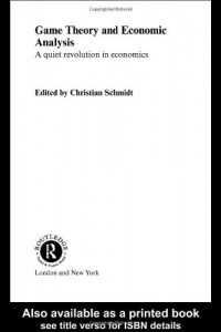 Baixar Game theory and economic analysis pdf, epub, eBook