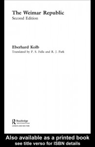 Baixar Weimar republic, the pdf, epub, eBook