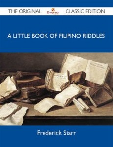 Baixar Little book of filipino riddles – the original pdf, epub, eBook
