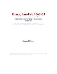 Baixar Diary, jan-feb 1662-63 (webster’s japanese pdf, epub, eBook