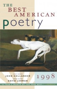 Baixar Best american poetry 1998, the pdf, epub, eBook