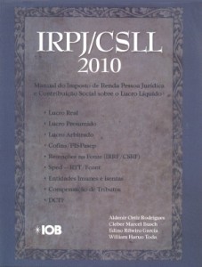 Baixar Irpj/csll 2010 pdf, epub, eBook