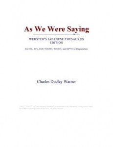 Baixar We were saying (webster’s japanese thesaurus pdf, epub, eBook