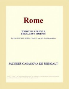 Baixar Rome (webster’s french thesaurus edition) pdf, epub, eBook