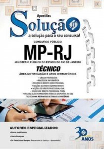 Baixar Apostila Digital MP/RJ – Técnico do MP – Áreas: Notificações e Atos Intimatórios pdf, epub, eBook