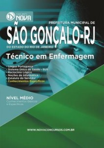 Baixar Apostila Prefeitura de São Gonçalo – RJ 2016 – Técnico em Enfermagem pdf, epub, eBook