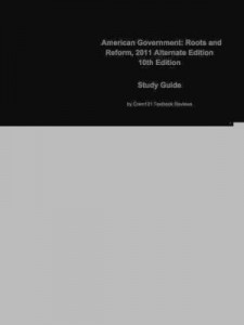 Baixar e-Study Guide for: American Government: Roots and Reform, 2011 Alternate Edition by Karen J. OConnor pdf, epub, eBook