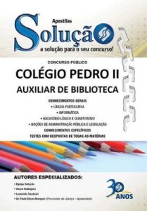 Baixar Apostila Digital Colégio Pedro II – Auxiliar de Biblioteca pdf, epub, eBook