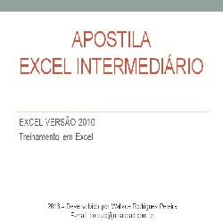 Baixar APOSTILA DE EXCEL INTERMEDIÁRIO pdf, epub, eBook