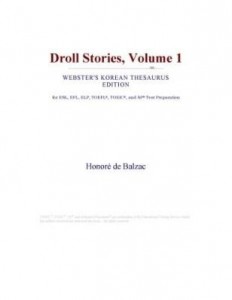 Baixar Droll Stories, Volume 1 (Webster's Korean Thesaurus Edition) pdf, epub, eBook