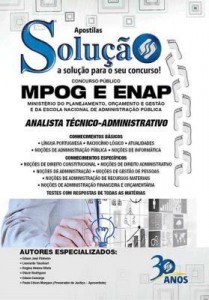 Baixar Apostila digital MPOG e ENAP – Analista Técnico-Administrativo pdf, epub, eBook