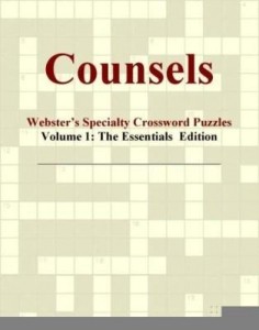 Baixar Counsels – Webster's Specialty Crossword Puzzles, Volume 1: The Essentials  Edition pdf, epub, eBook