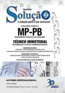 Baixar Apostila Digital – MP-PB – Técnico Ministerial – Diligências e Apoio Administrativo pdf, epub, eBook