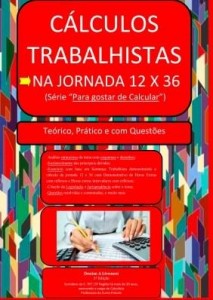 Baixar Cálculos Trabalhistas na Jornada 12 x 36 (Série "Para Gostar de Calcular") pdf, epub, eBook