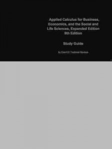 Baixar e-Study Guide for: Applied Calculus for Business, Economics, and the Social and Life Sciences, Expan pdf, epub, eBook