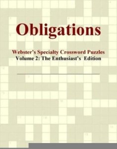Baixar Obligations – Webster's Specialty Crossword Puzzles, Volume 2: The Enthusiast's  Edition pdf, epub, eBook