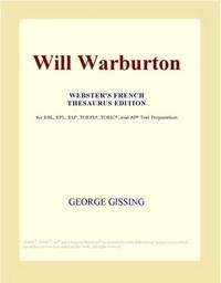 Baixar Will Warburton (Webster's French Thesaurus Edition) pdf, epub, eBook