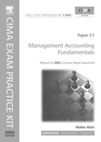 Baixar Management Accounting Fundamentals: Cima Exam Practice Kit pdf, epub, eBook