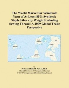 Baixar The World Market for Wholesale Yarn of At Least 85% Synthetic Staple Fibers by Weight Excluding Sewi pdf, epub, eBook