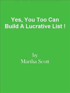 Baixar Yes, you too can build a lucrative list ! pdf, epub, eBook