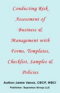 Baixar Conducting Risk Assessment of Business & Management with Forms, Templates, Checklist, Samples and Po pdf, epub, eBook