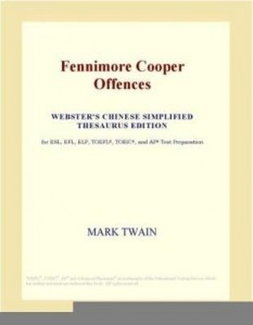 Baixar Fennimore Cooper Offences (Webster's Chinese Simplified Thesaurus Edition) pdf, epub, eBook