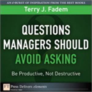 Baixar Questions managers should avoid asking pdf, epub, eBook