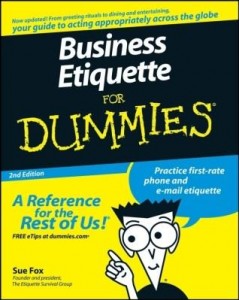 Baixar Business Etiquette For Dummies pdf, epub, eBook