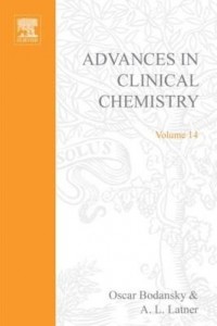Baixar ADVANCES IN CLINICAL CHEMISTRY VOL 14 pdf, epub, eBook