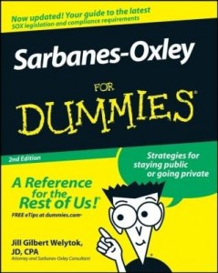 Baixar Sarbanes-Oxley For Dummies pdf, epub, eBook