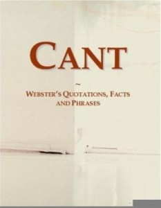 Baixar Cant: Webster¿s Quotations, Facts and Phrases pdf, epub, eBook