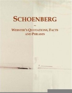 Baixar Schoenberg: Webster¿s Quotations, Facts and Phrases pdf, epub, eBook