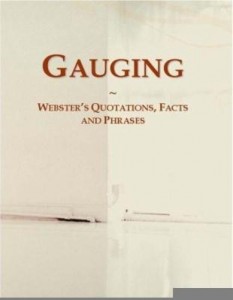 Baixar Gauging: Webster¿s Quotations, Facts and Phrases pdf, epub, eBook