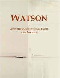 Baixar Watson: Webster¿s Quotations, Facts and Phrases pdf, epub, eBook