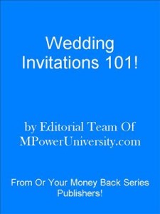 Baixar Wedding invitations 101! pdf, epub, eBook