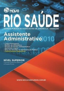 Baixar Apostila RIO SAÚDE 2016 – Assistente Administrativo pdf, epub, eBook