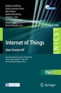 Baixar Internet of things. user-centric iot pdf, epub, eBook