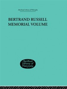 Baixar Bertrand russell memorial volume pdf, epub, eBook